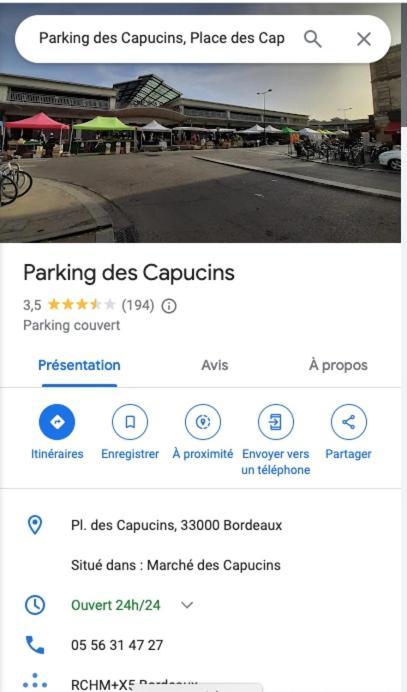 La Maison Des Vignes Bordeaux Eksteriør bilde